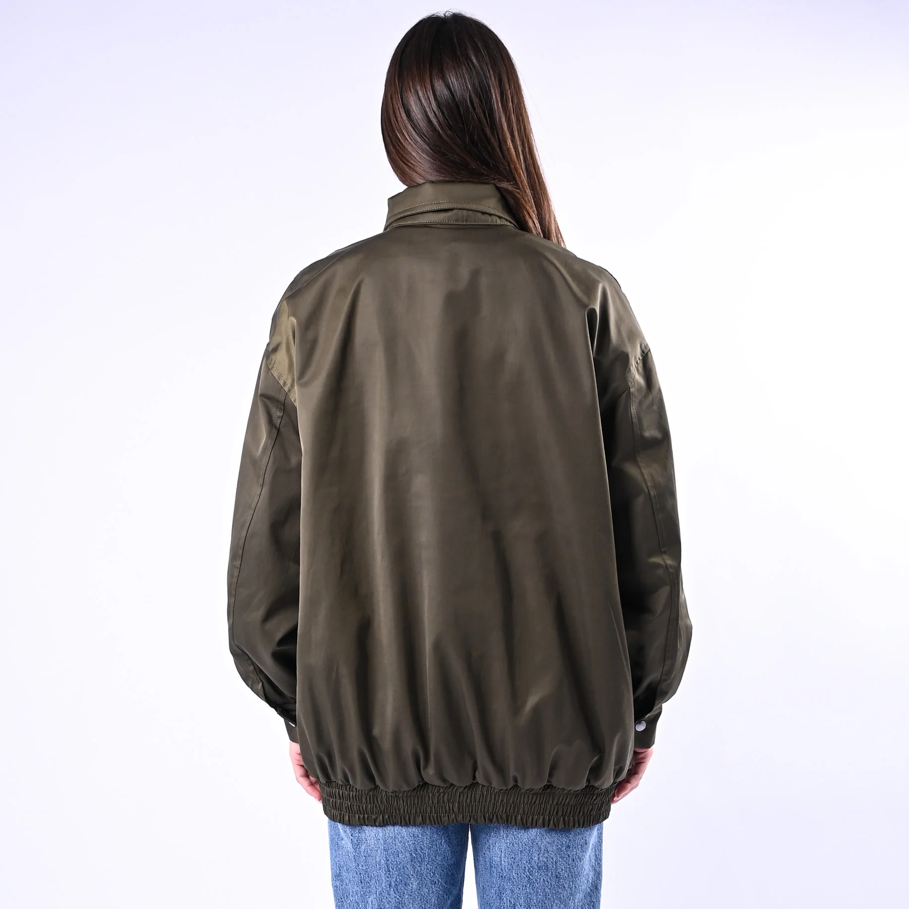 GOLD - BOMBER OVER CON TASCHE A PALLONCINO ART.39069/4705 - MILITARE - Image 4