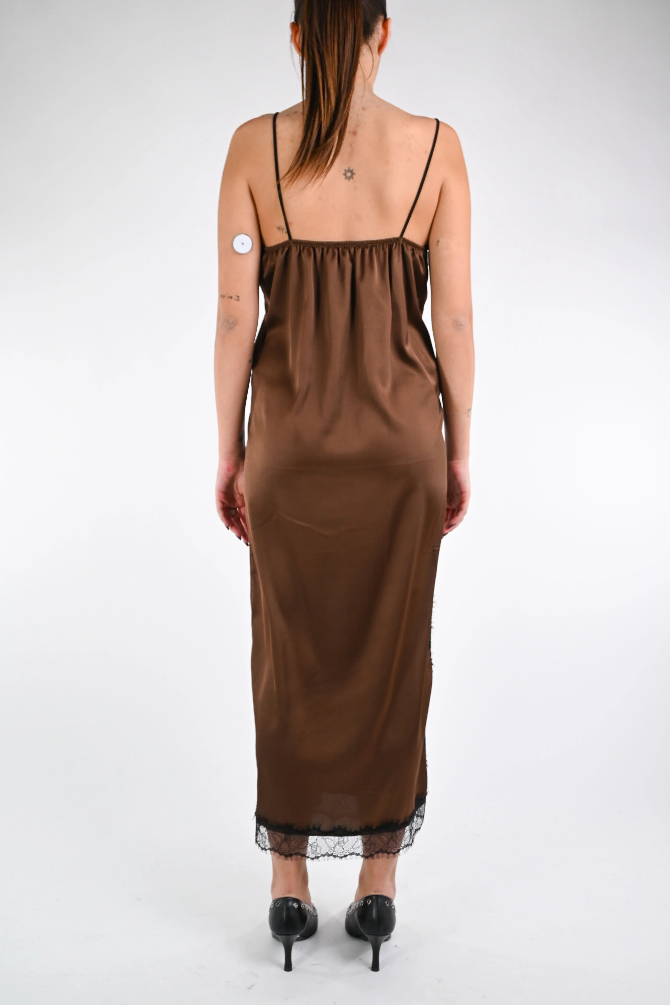 HAVEONE - ABITO SPALLINA LINGERIE ART.AFW-P062 - MORO - Image 4