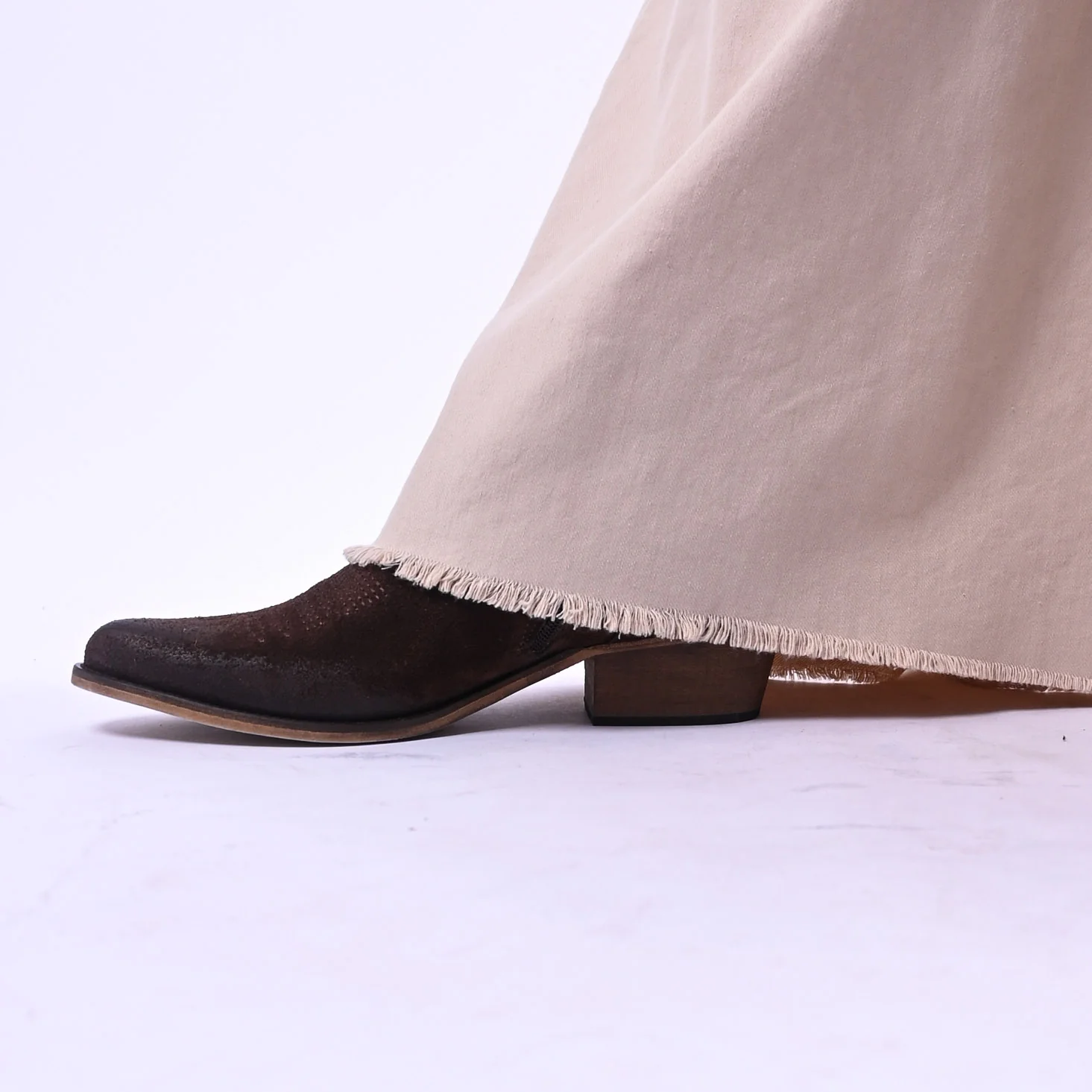 PHILIA LOFT - PANTALONE PALAZZO FLUIDO COULISSE ART.R02L0433 - SABBIA - Image 6