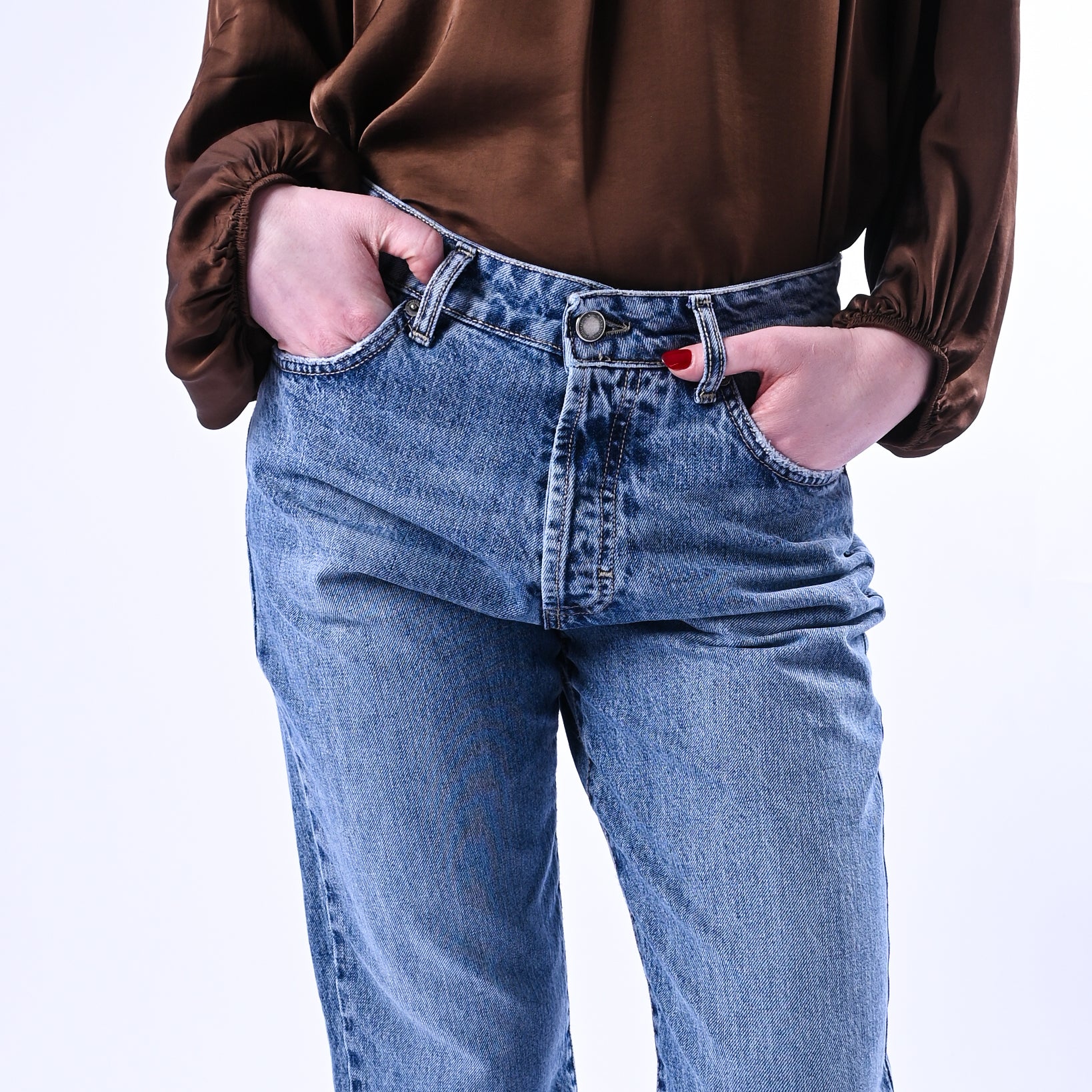 RECUPERO - JEANS BOYFRIEND ART.FUJI/MB3 - LAVAGGIO CHIARO - Image 5