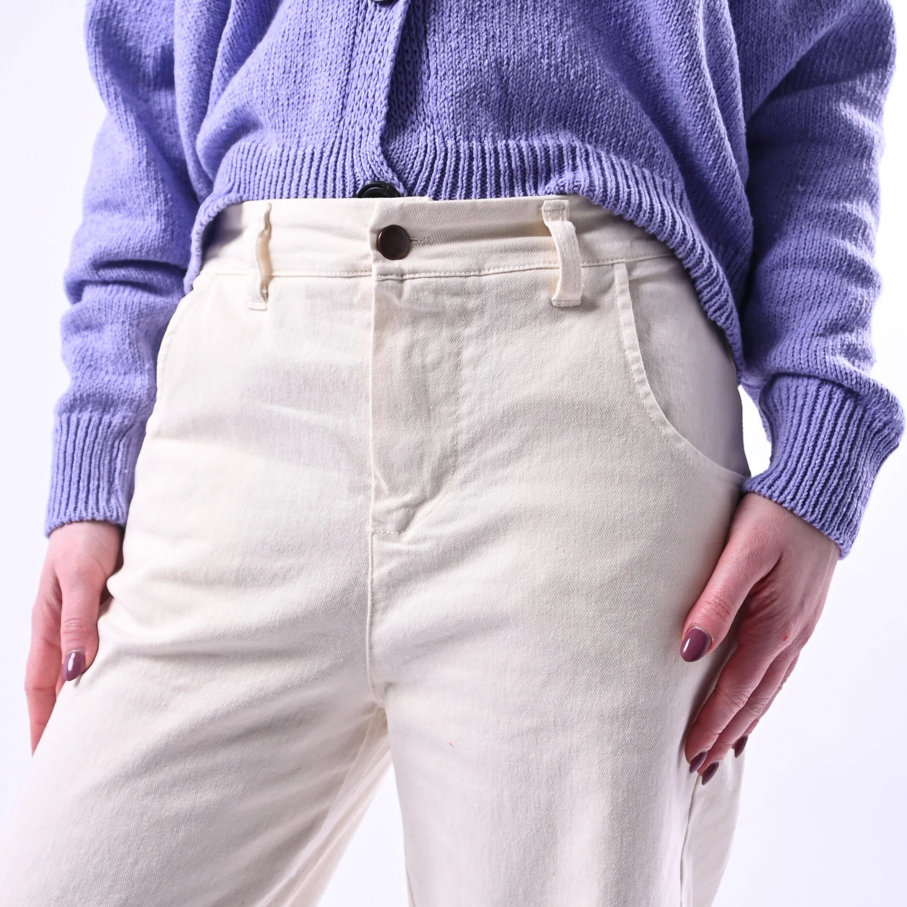 RECUPERO - PANTALONE BARREL BABY ELASTICO DIETRO ART.30325/B - BULL BURRO - Image 5