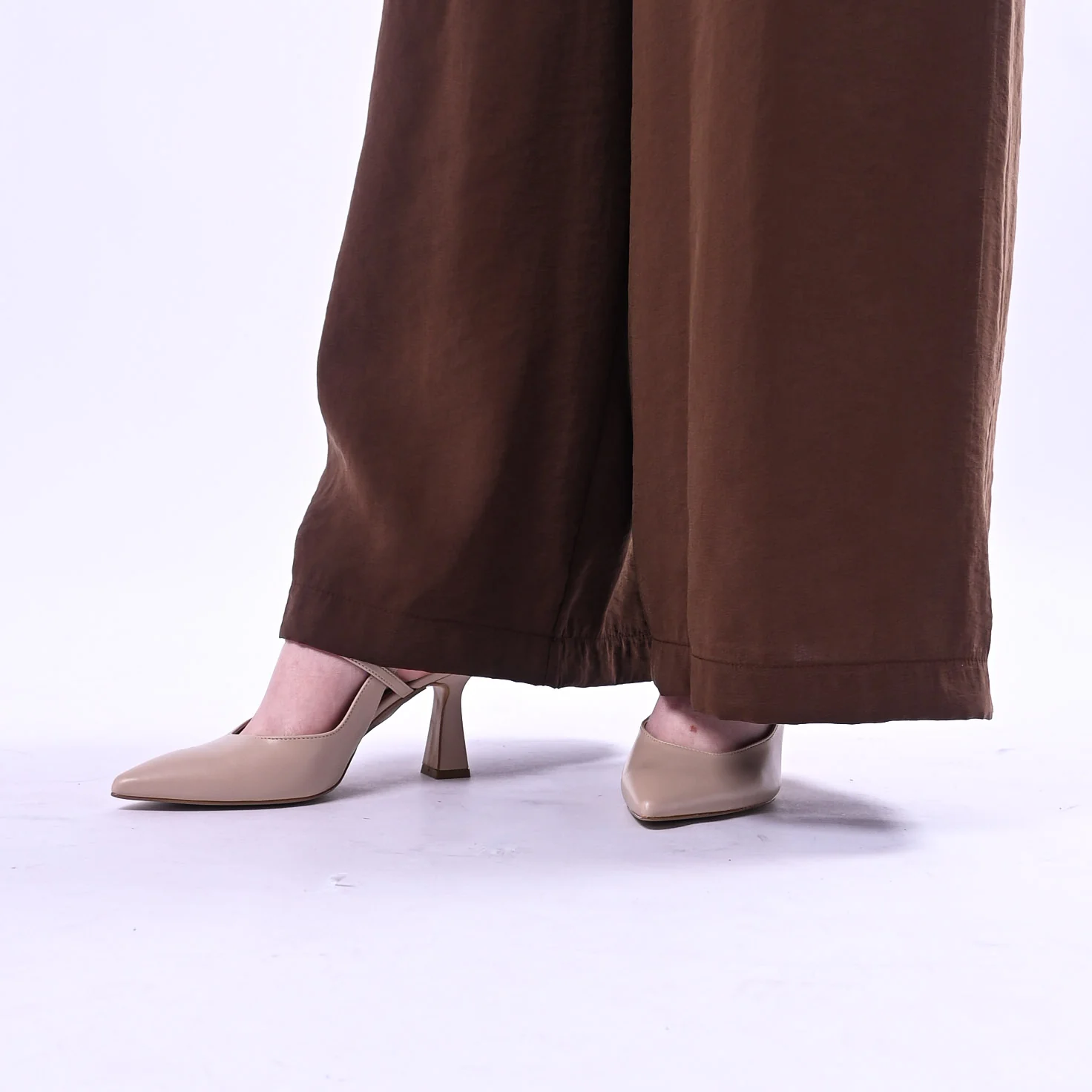 SOUVENIR PRIVE' - PANTALONE FLUIDO IN MODAL ART.M39F0188/T - TABACCO - Image 6