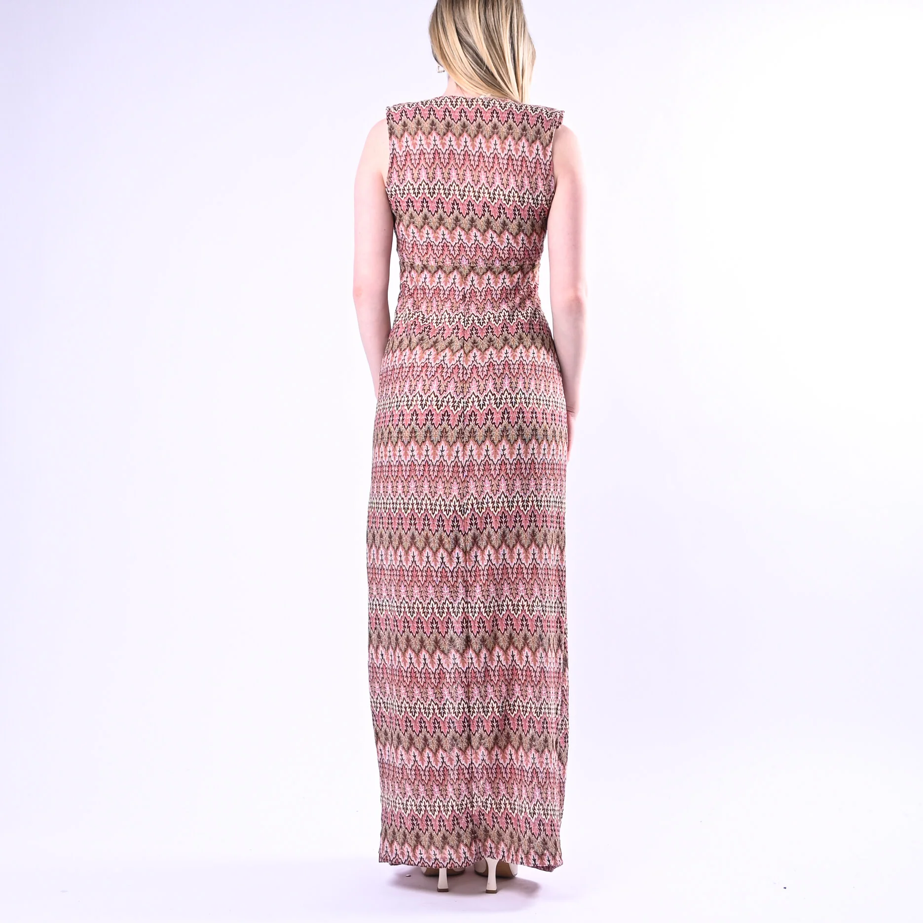 TENSIONE IN - ABITO MISSONI INCROCIO LUNGO ART.VS1477/F - FANTASIA - Image 4