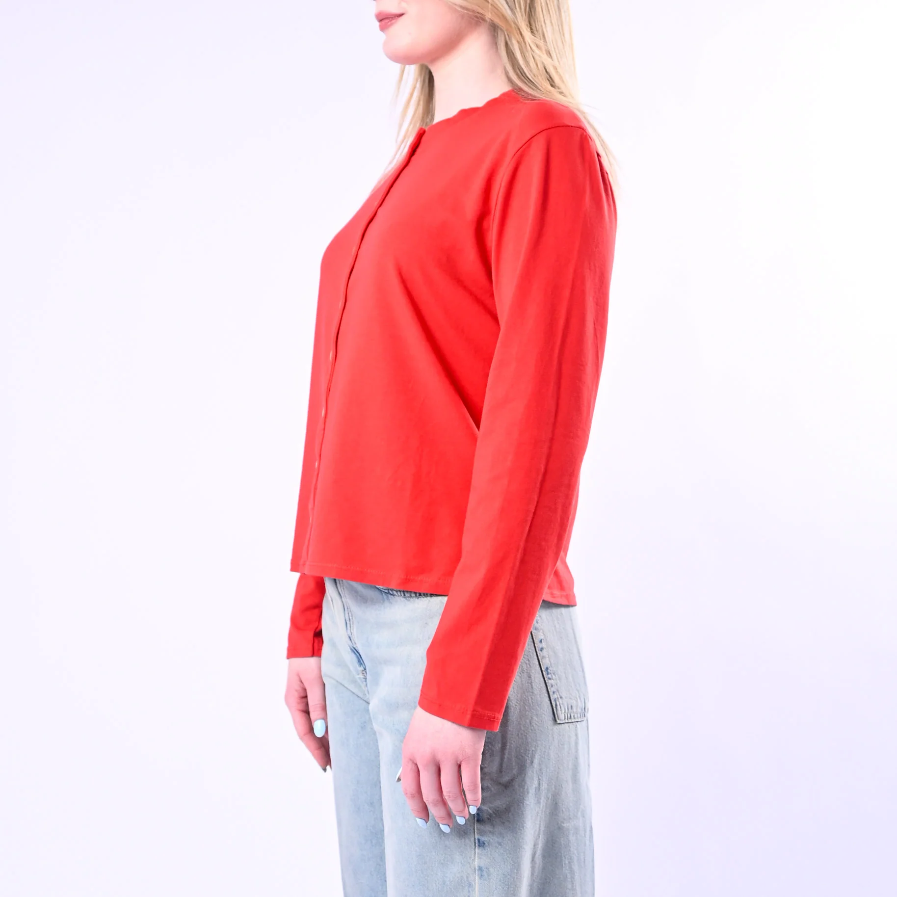 TENSIONE IN - T-SHIRT REBECCHINA JERSEY ART.21012/R - ROSSO - Image 3