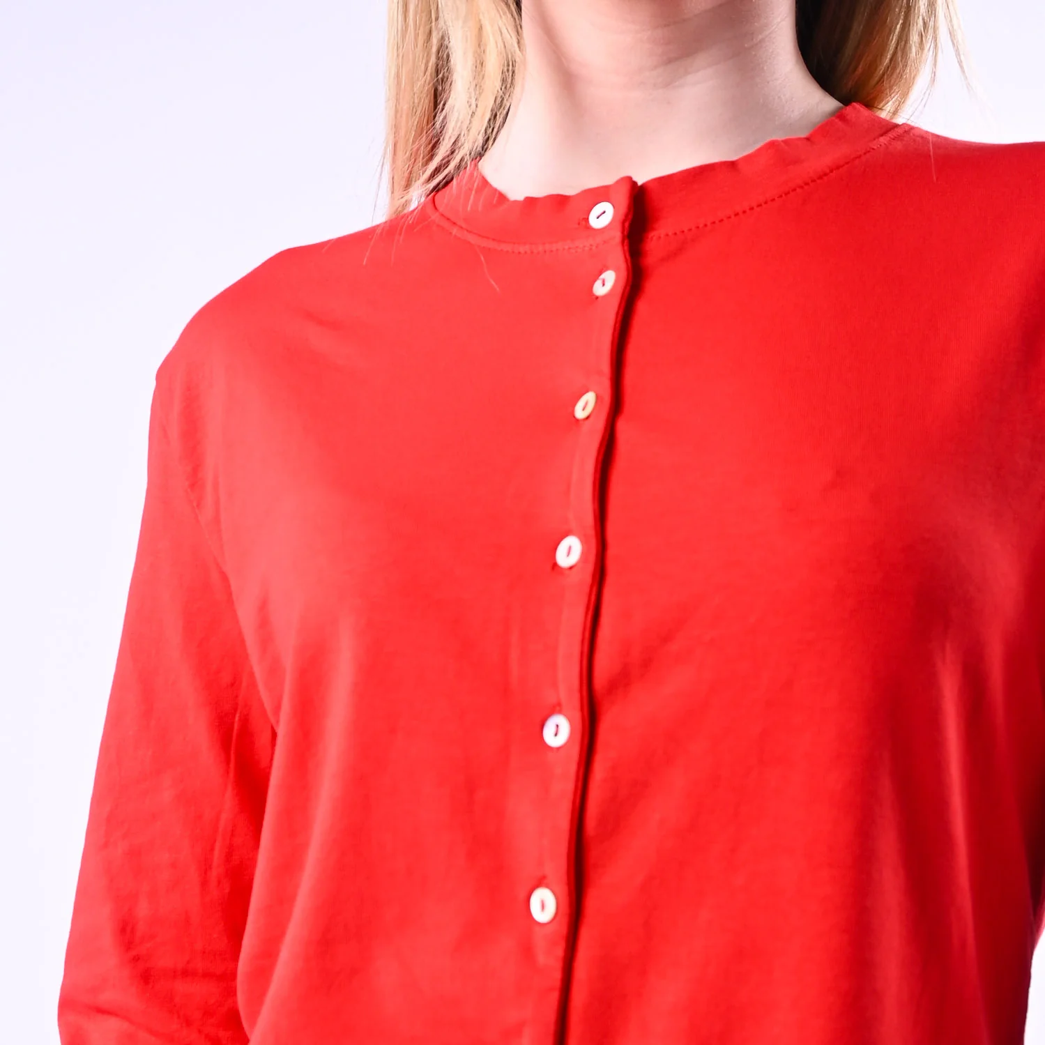 TENSIONE IN - T-SHIRT REBECCHINA JERSEY ART.21012/R - ROSSO - Image 5